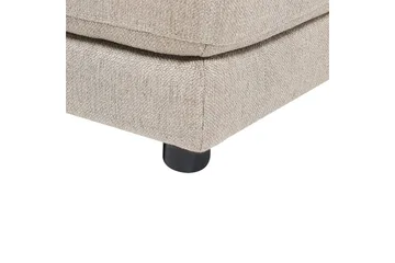 Fotpall Sigtuna Beige/svart - Beige/svart - Møbler - Stoler - Krakk - Fotskammel