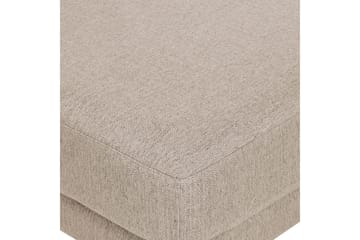 Fotpall Sigtuna Beige/svart - Beige/svart - Møbler - Stoler - Krakk - Fotskammel