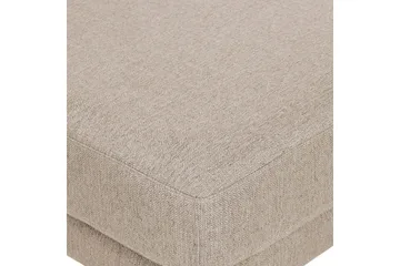 Fotpall Sigtuna Beige/svart - Beige/svart - Møbler - Stoler - Krakk - Fotskammel