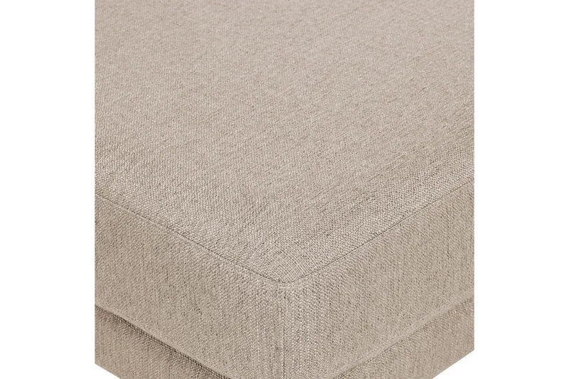 Fotpall Sigtuna Beige/svart - Beige/svart - Møbler - Stoler - Krakk - Fotskammel