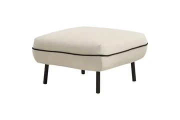 Fotpall Tonsberg Beige/svart - Beige/svart - Møbler - Stoler - Krakk - Fotskammel