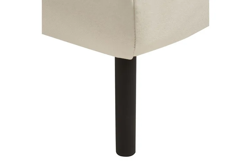 Fotpall Tonsberg Beige/svart - Beige/svart - Møbler - Stoler - Krakk - Fotskammel