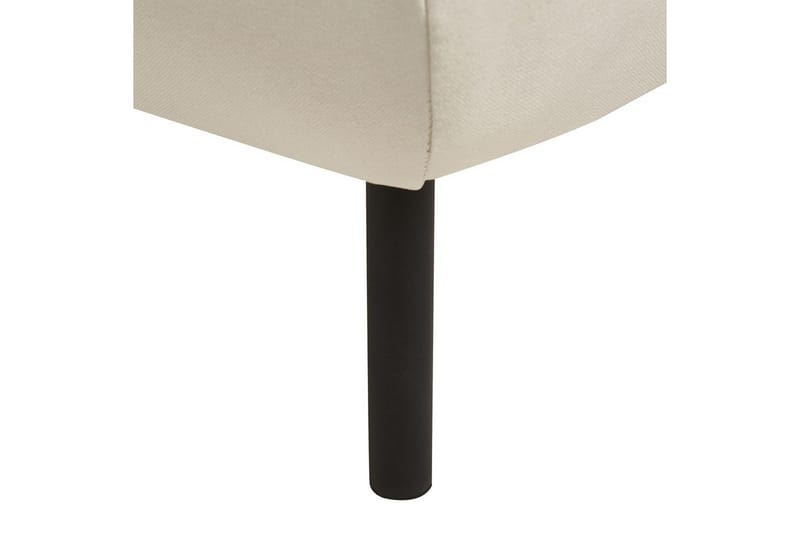 Fotpall Tonsberg Beige/svart - Beige/svart - Møbler - Stoler - Krakk - Fotskammel