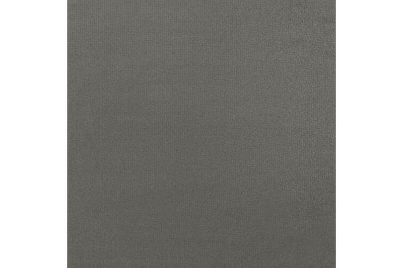 Fotpall Trefor 68 cm - Mørkegrå - Fotskammel