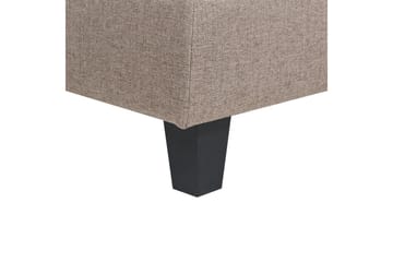 Fotpall Unstad Brun/Svart - Brun/Svart - Møbler - Stoler - Krakk - Fotskammel