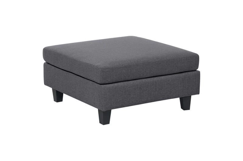 Fotpall Unstad Mørk grå/svart, Mørk grå/svart