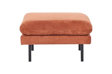 Fotpall Vinterbro Brun/Svart, Chenille - Brun/Svart, Chenille - Møbler - Stoler - Krakk - Fotskammel
