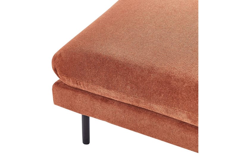 Fotpall Vinterbro Brun/Svart, Chenille - Brun/Svart, Chenille - Møbler - Stoler - Krakk - Fotskammel