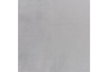 Fotpall Vinterbro Grå/svart, Fløyel - Grå/svart, Fløyel - Møbler - Stoler - Krakk - Fotskammel