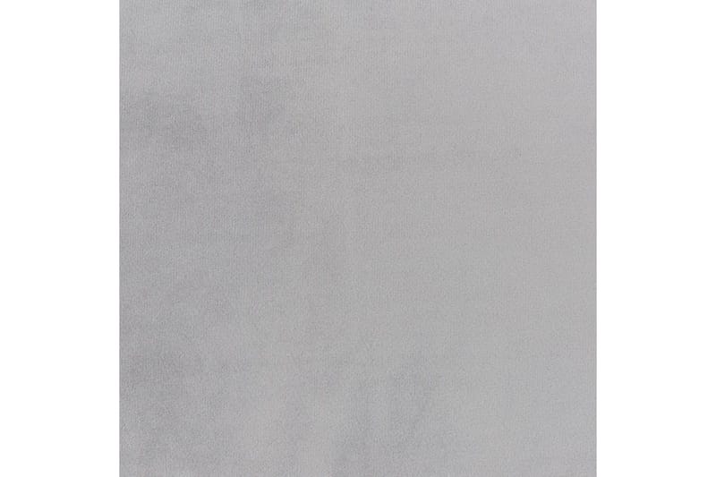 Fotpall Vinterbro Grå/svart, Fløyel - Grå/svart, Fløyel - Møbler - Stoler - Krakk - Fotskammel