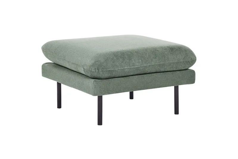 Fotpall Vinterbro Grønn/svart, Polyester, Grønn/svart, Polyester