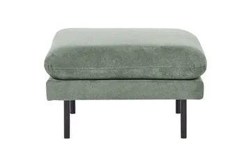 Fotpall Vinterbro Grønn/svart, Polyester - Grønn/svart, Polyester - Møbler - Stoler - Krakk - Fotskammel