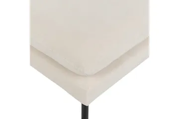 Fotpall Vinterbro Lysebeige/svart, Polyester - Lysebeige/svart, Polyester - Møbler - Stoler - Krakk - Fotskammel