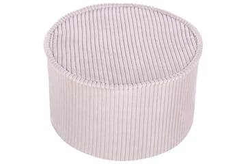 Fotpall Zikria Beige - Beige - Møbler - Stoler - Krakk - Puff