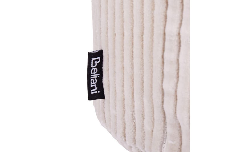 Fotpall Zikria Beige - Beige - Møbler - Stoler - Krakk - Puff