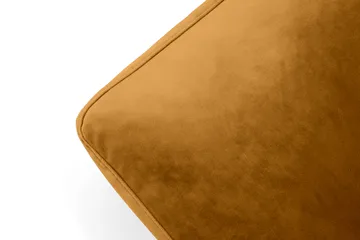 Andrew Fotskammel Fløyel - Amber/Messing - Møbler - Stoler - Krakk - Fotskammel