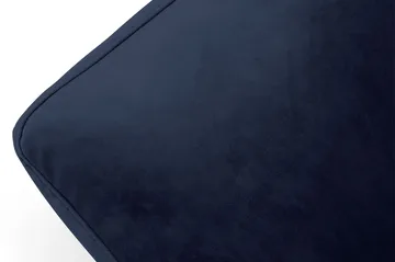 Andrew Fotskammel Fløyel - Midnattsblå/Messing - Møbler - Stoler - Krakk - Fotskammel