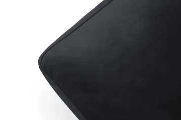 Andrew Fotskammel Fløyel - Svart/Messing - Møbler - Stoler - Krakk - Fotskammel