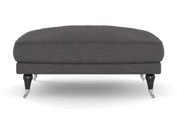 Andrew Fotskammel - Mørkegrå/Krom - Møbler - Stoler - Krakk - Fotskammel