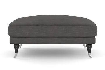 Andrew Fotskammel - Mørkegrå/Krom - Møbler - Stoler - Krakk - Fotskammel