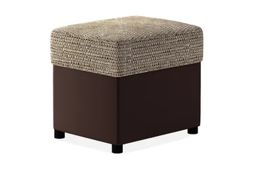 Arabejo Fotskammel - Beige/Brun - Møbler - Stoler - Krakk - Fotskammel