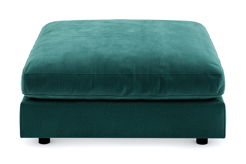 Arken Fotskammel Fløyel - Mørkegrønn - Møbler - Stoler - Krakk - Fotskammel