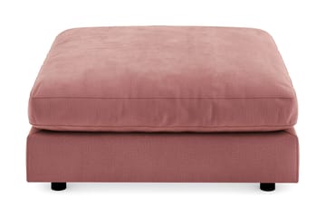 Arken Fotskammel Fløyel - Rosa - Møbler - Stoler - Krakk - Fotskammel