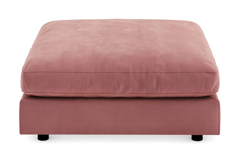 Arken Fotskammel Fløyel - Rosa - Møbler - Stoler - Krakk - Fotskammel