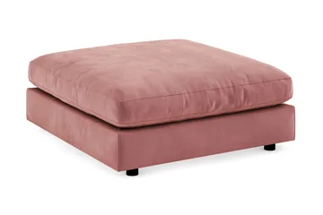 Arken Fotskammel Fløyel - Rosa - Møbler - Stoler - Krakk - Fotskammel