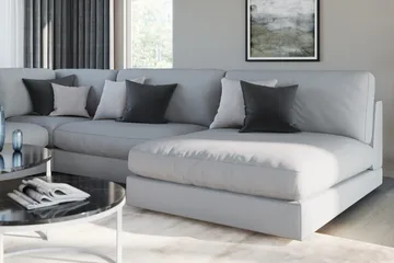 Arken Fotskammel - Lingrå - Møbler - Stoler - Krakk - Fotskammel