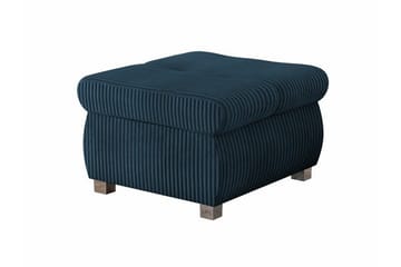 Cerys Fotpall 60 cm - Blå - Møbler - Stoler - Krakk - Fotskammel