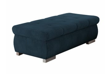 Cerys Fotpall 60 cm - Blå - Møbler - Stoler - Krakk - Fotskammel