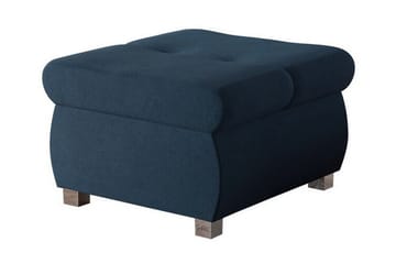 Cerys Fotpall 60 cm - Blå - Møbler - Stoler - Krakk - Fotskammel