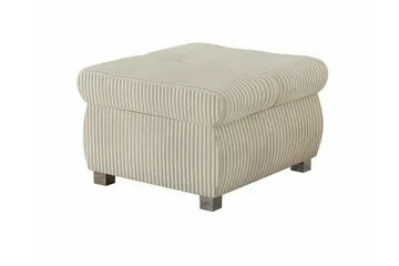 Cerys Fotpall 60 cm - Cream - Møbler - Stoler - Krakk - Fotskammel