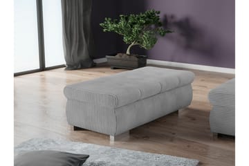 Cerys Fotpall 60 cm - Grå - Møbler - Stoler - Krakk - Fotskammel