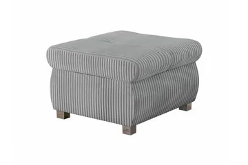 Cerys Fotpall 60 cm - Grå - Møbler - Stoler - Krakk - Fotskammel