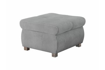 Cerys Fotpall 60 cm - Grå - Møbler - Stoler - Krakk - Fotskammel