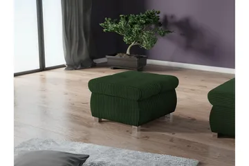 Cerys Fotpall 60 cm - Grøn - Møbler - Stoler - Krakk - Fotskammel