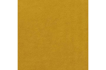 Cerys Fotpall 60 cm - Gul - Møbler - Stoler - Krakk - Fotskammel