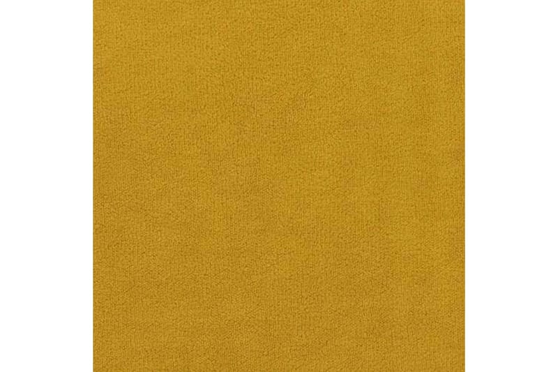 Cerys Fotpall 60 cm - Gul - Møbler - Stoler - Krakk - Fotskammel
