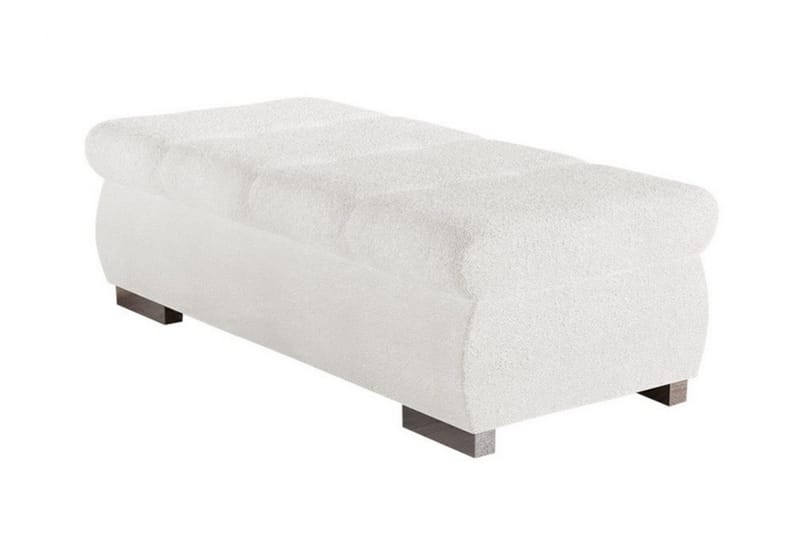 Cerys Fotpall 60 cm, Hvid