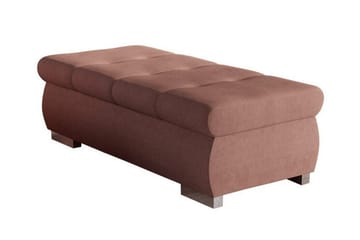 Cerys Fotpall 60 cm - Rosa - Møbler - Stoler - Krakk - Fotskammel