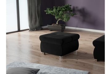Cerys Fotpall 60 cm - Svart - Møbler - Stoler - Krakk - Fotskammel