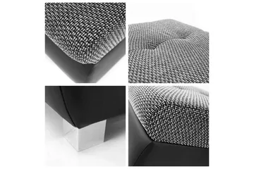 Cerys Fotpall 60 cm - Svart - Møbler - Stoler - Krakk - Fotskammel