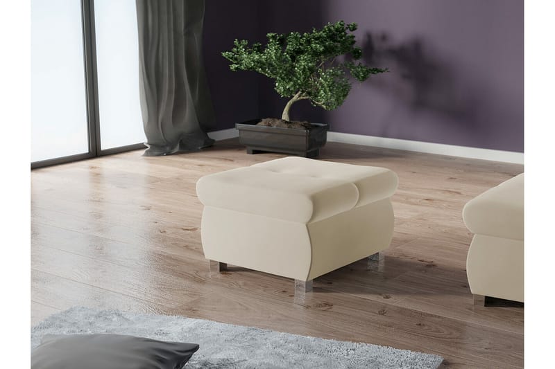 Cerys Fotpall 60 cm - Møbler - Stoler - Krakk - Fotskammel