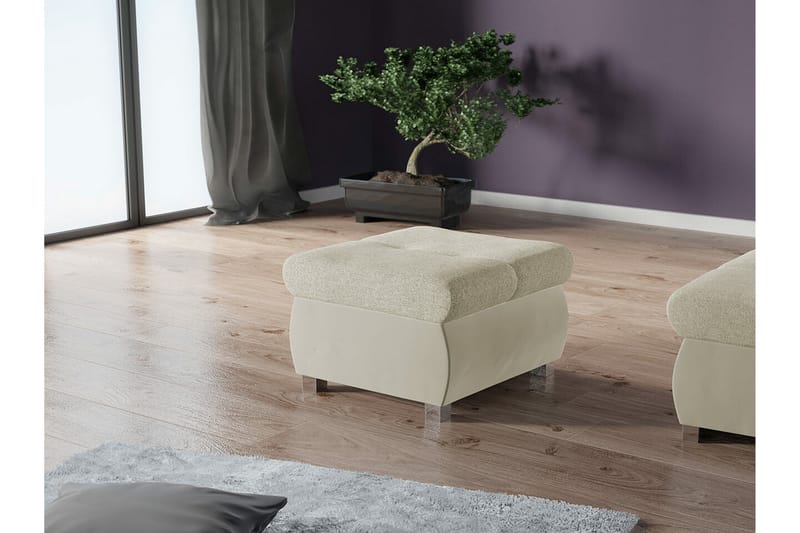 Cerys Fotpall 60 cm - Møbler - Stoler - Krakk - Fotskammel