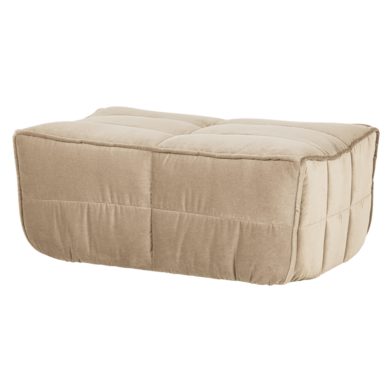 Fotskammel Cluster 104 cm, Beige