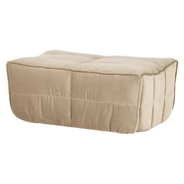 Fotskammel Cluster 104 cm - Beige - Møbler - Stoler - Krakk - Fotskammel