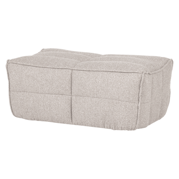 Fotskammel Cluster 104 cm - Sandbeige - Møbler - Stoler - Krakk - Fotskammel
