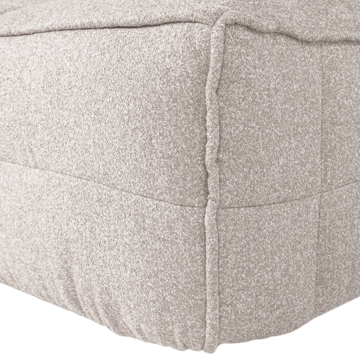 Fotskammel Cluster 104 cm - Sandbeige - Møbler - Stoler - Krakk - Fotskammel